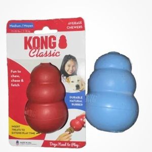 2 Classic Kong Dog Toys